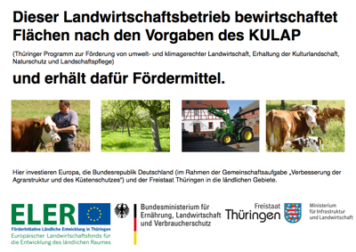 Dieser Betrieb ist ELER gefördert